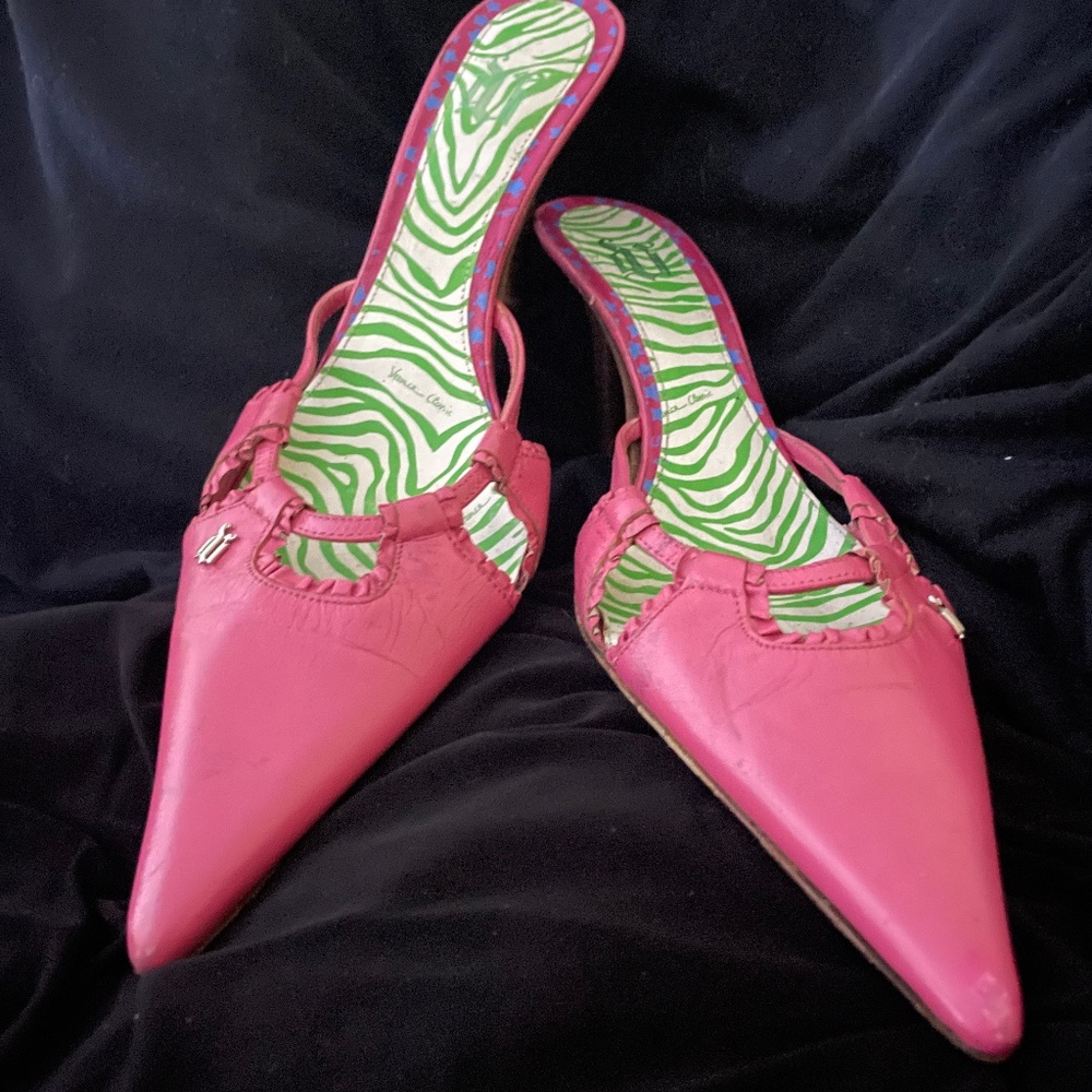 Vintage Barbie Versace Classic High Heel Mules